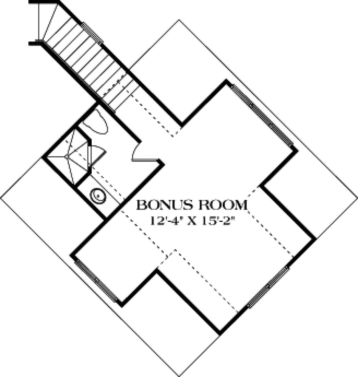 Bonus Floor Plan for House Plan #3323-00597