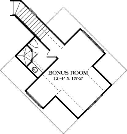 Bonus Room for House Plan #3323-00597