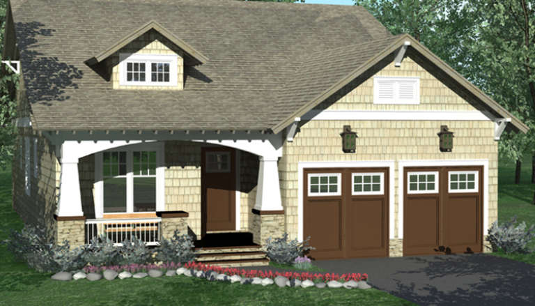 House Plan House Plan #17129 Front Elevation