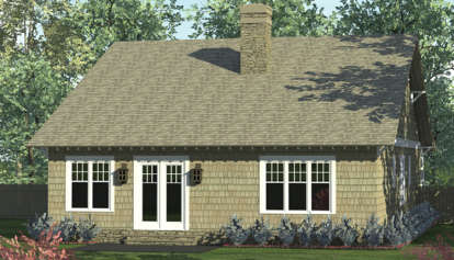 Cottage House Plan #3323-00598 Elevation Photo