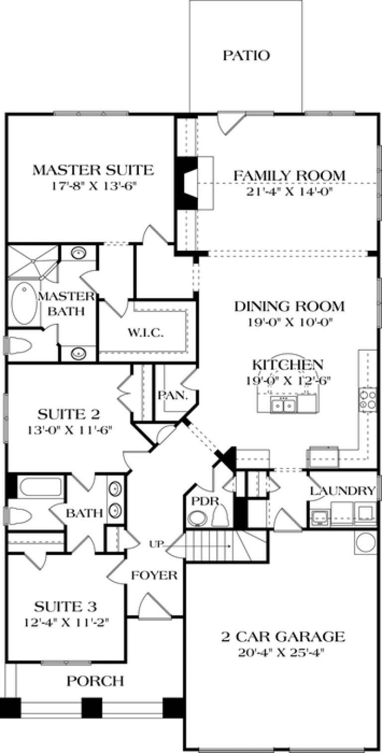 House Plan House Plan #17129 Drawing 1