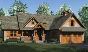 Craftsman House Plan #3323-00600 Elevation Photo