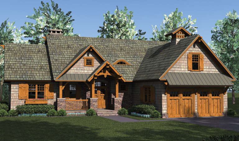 House Plan House Plan #17131 Front Elevation