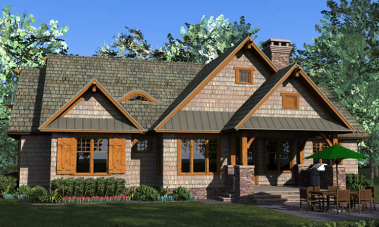 Craftsman House Plan #3323-00600 Elevation Photo