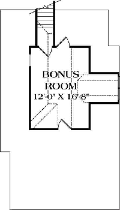 Bonus Floor Plan for House Plan #3323-00601