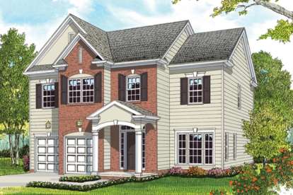 Traditional House Plan #3323-00603 Elevation Photo