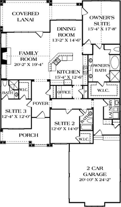 House Plan House Plan #17136 Drawing 1