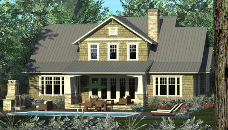 Craftsman House Plan #3323-00607 Elevation Photo