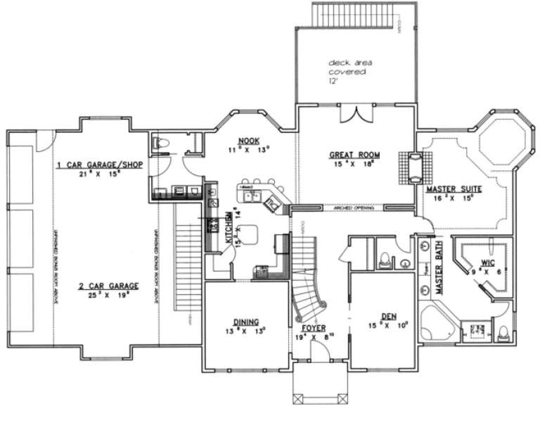 House Plan House Plan #1714 Drawing 2