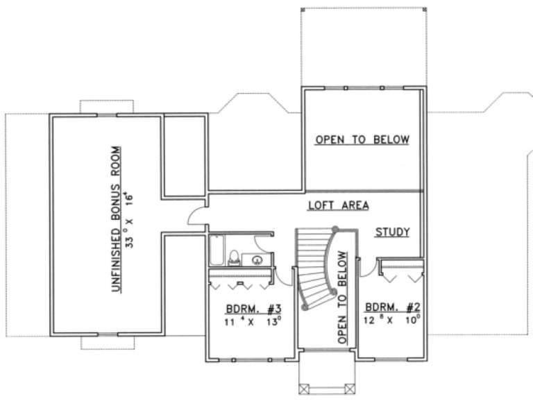 House Plan House Plan #1714 Drawing 3