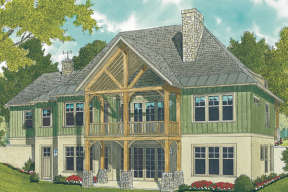 Craftsman House Plan #3323-00614 Elevation Photo