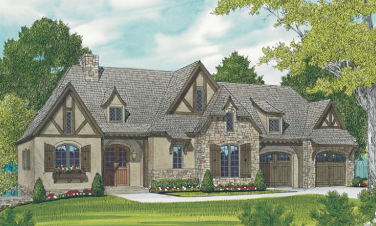 House Plan House Plan #17146 Front Elevation