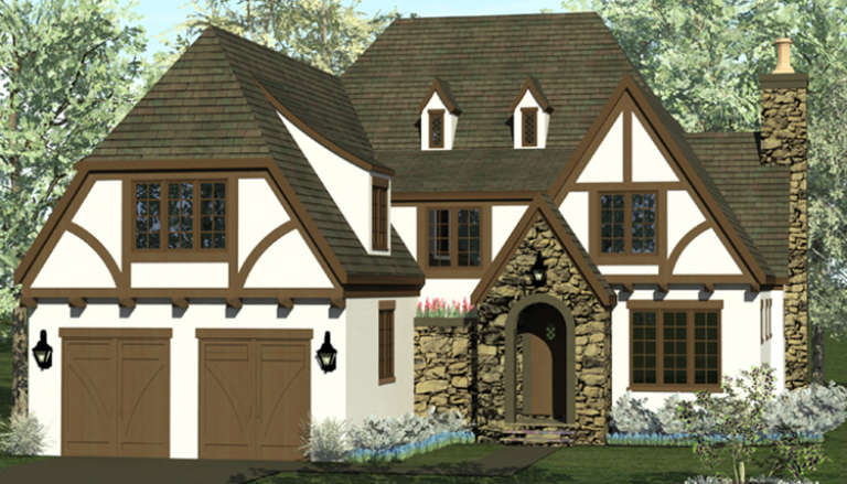 House Plan House Plan #17147 Front Elevation