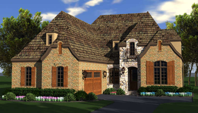House Plan House Plan #17150 Front Elevation