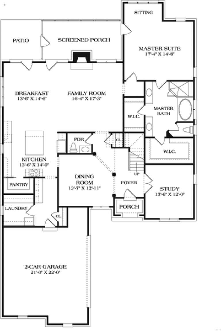 House Plan House Plan #17150 Drawing 1