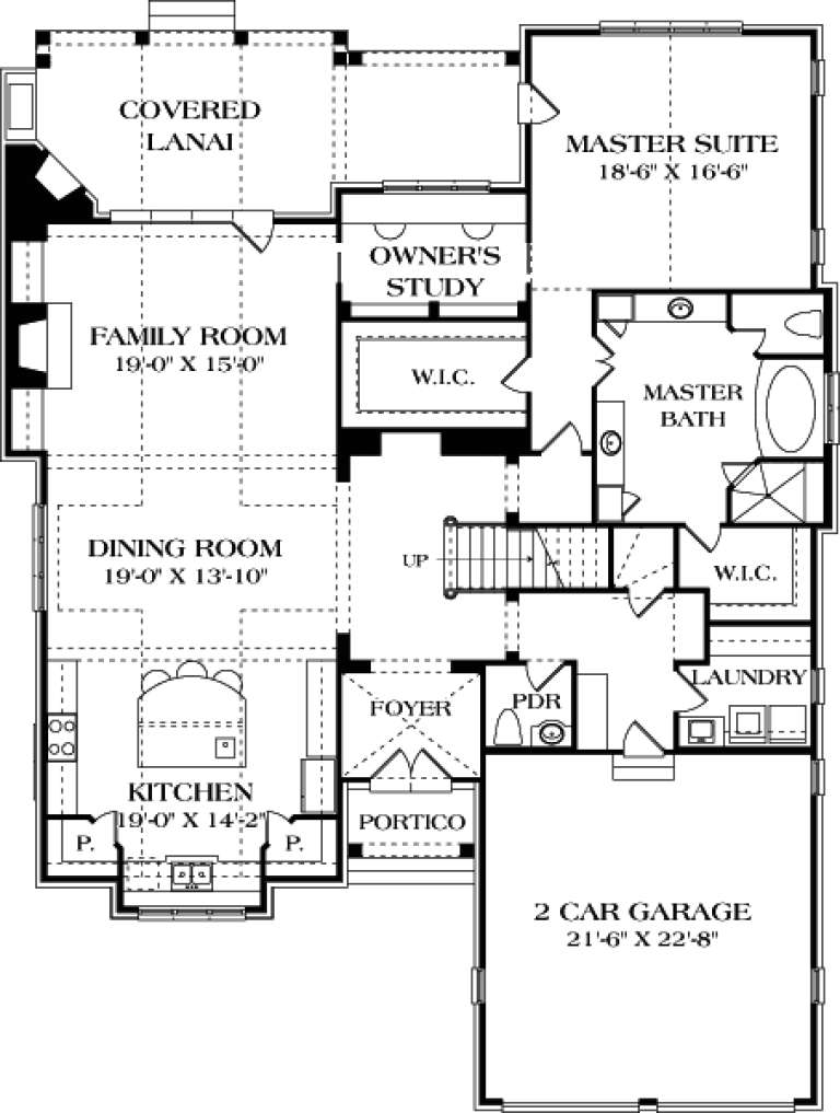 House Plan House Plan #17151 Drawing 1