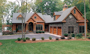 Cottage House Plan #3323-00622 Elevation Photo