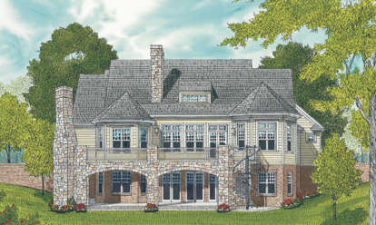 Country House Plan #3323-00625 Elevation Photo