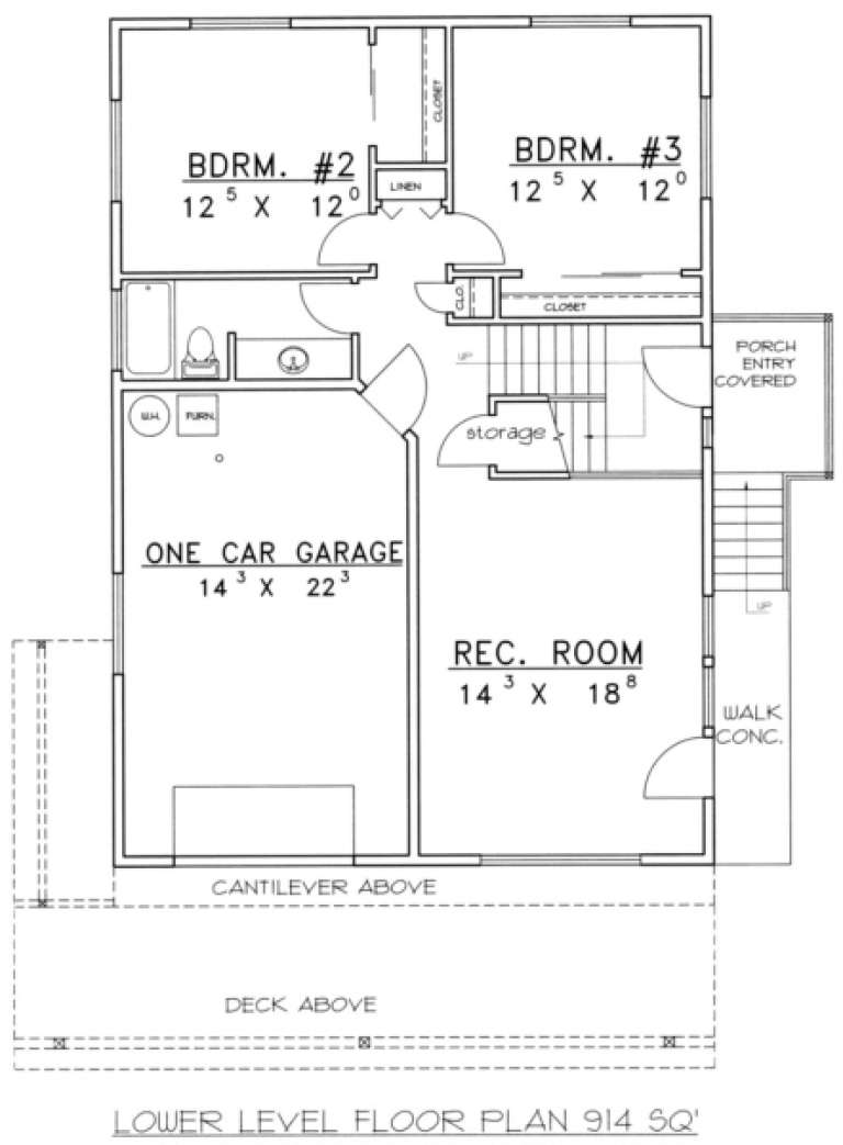 House Plan House Plan #1716 Drawing 1