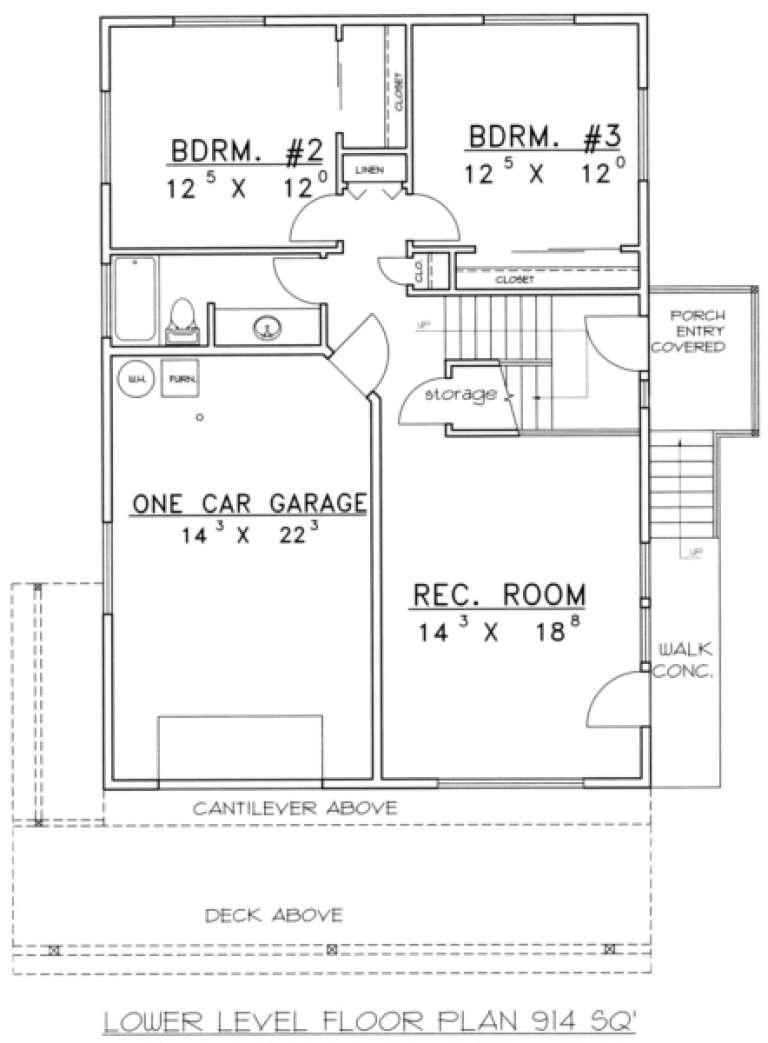 House Plan House Plan #1716 Drawing 1