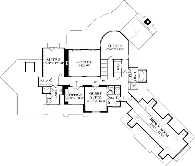 House Plan House Plan #17170 Drawing 2