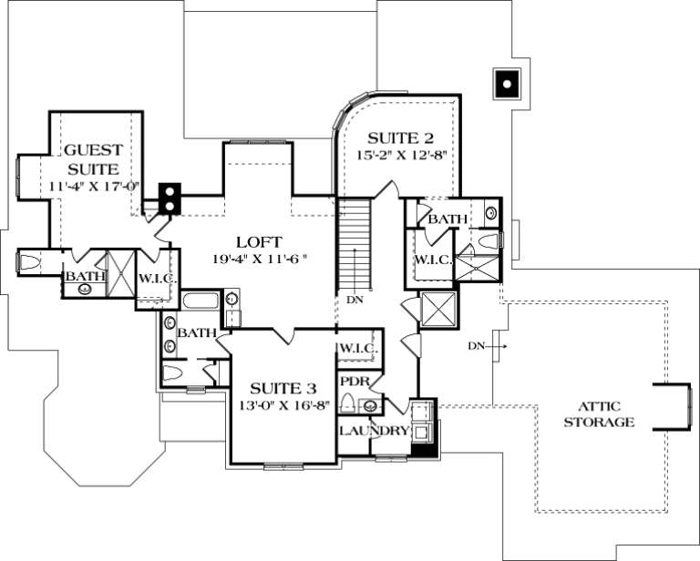 House Plan House Plan #17176 Drawing 2