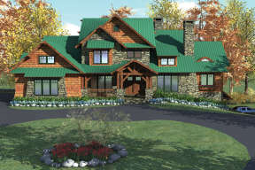 Craftsman House Plan #3323-00646 Elevation Photo