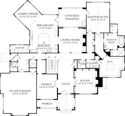 House Plan House Plan #17177 Drawing 1