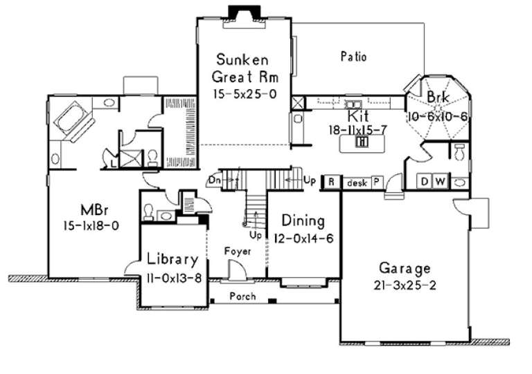 House Plan House Plan #17180 Drawing 1