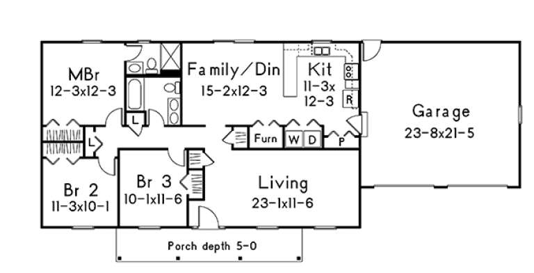 House Plan House Plan #17184 Drawing 1