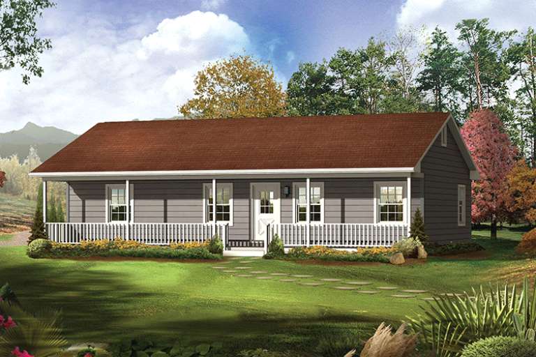 House Plan House Plan #17185 Front Elevation
