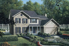 Traditional House Plan #5633-00228 Elevation Photo
