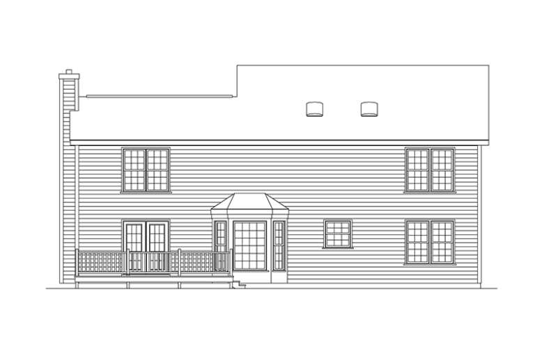 Traditional House Plan #5633-00228 Elevation Photo