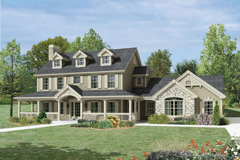 House Plan House Plan #17191 Front Elevation