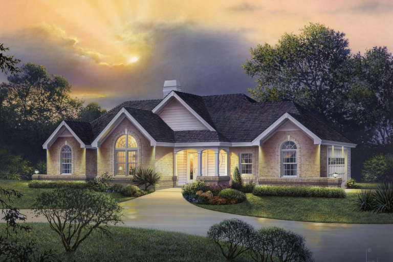 House Plan House Plan #17192 Front Elevation