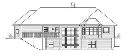 Craftsman House Plan #5633-00233 Elevation Photo