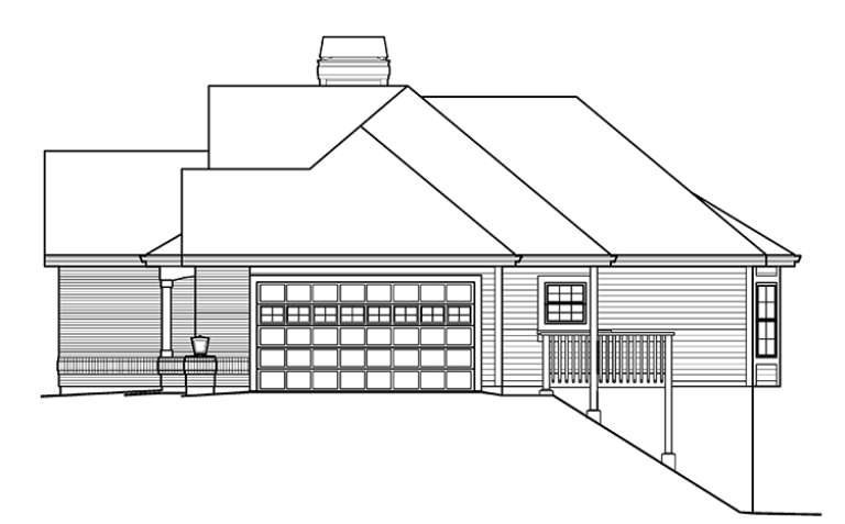 Craftsman House Plan #5633-00233 Elevation Photo