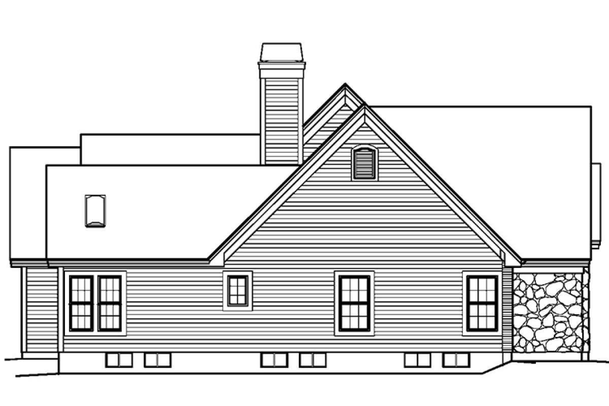 Ranch House Plan #5633-00234 Elevation Photo
