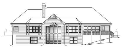 Ranch House Plan #5633-00235 Elevation Photo