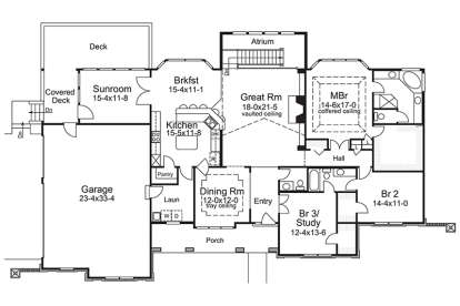 House Plan House Plan #17194 Drawing 1