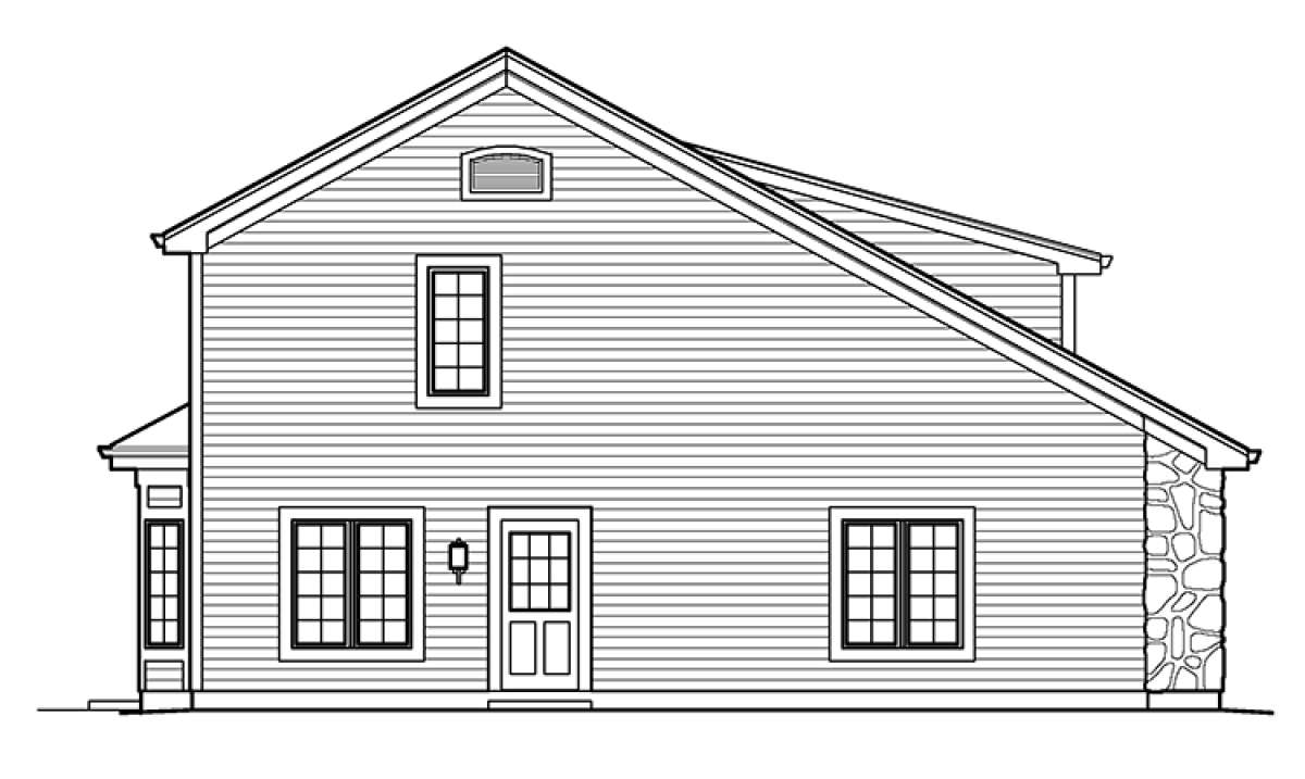 Country Plan - 713 Square Feet, 1 Bedroom, 1.5 Bathrooms | Floor Plan ...