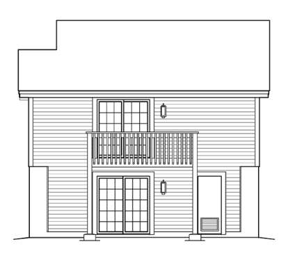 Ranch House Plan #5633-00240 Elevation Photo