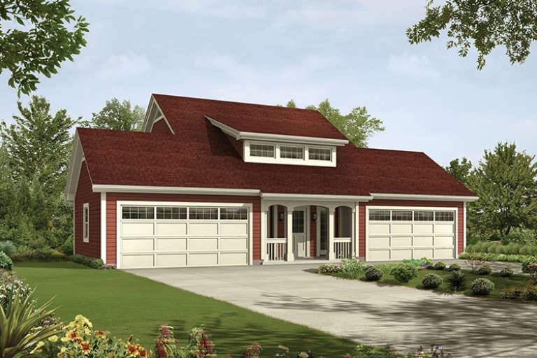 House Plan House Plan #17200 Front Elevation