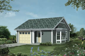 Traditional House Plan #5633-00243 Elevation Photo