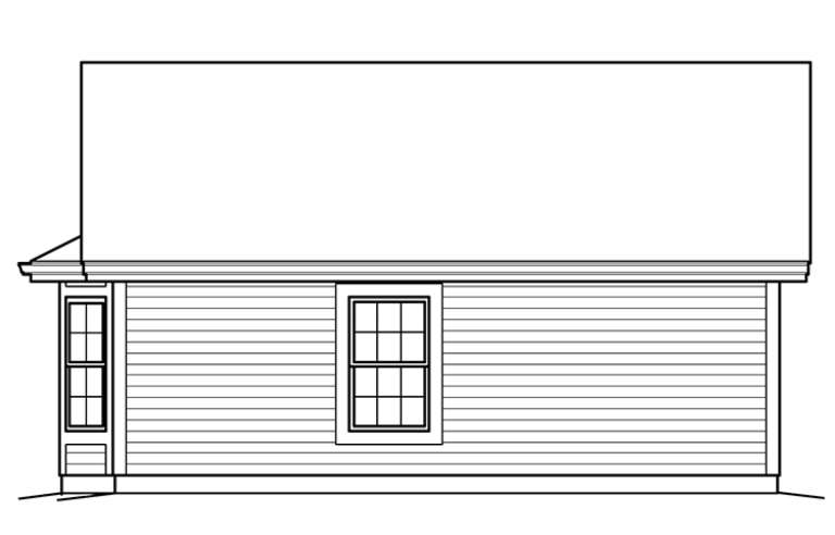 Traditional House Plan #5633-00243 Elevation Photo