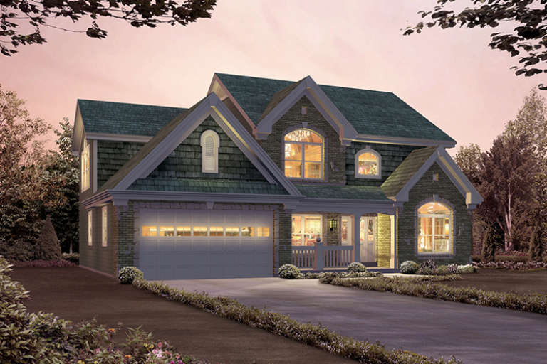 House Plan House Plan #17203 Front Elevation