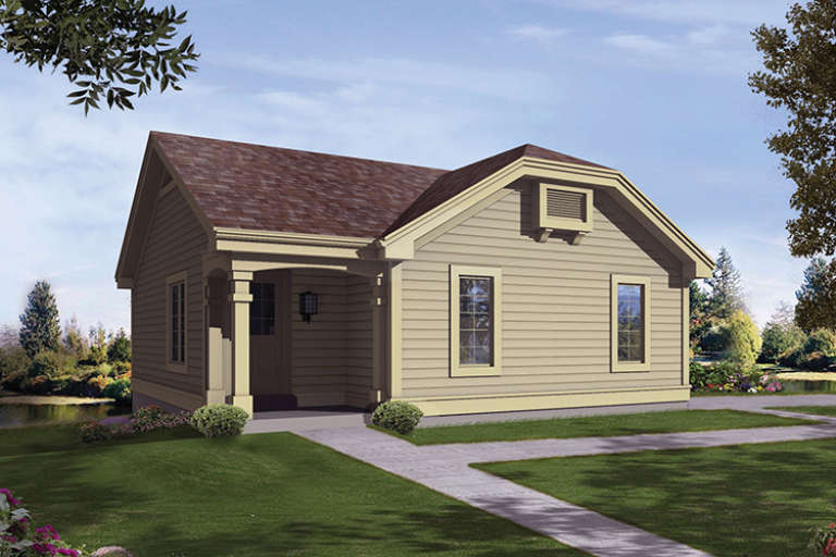 House Plan House Plan #17204 Front Elevation
