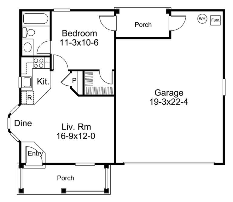 House Plan House Plan #17205 Drawing 1