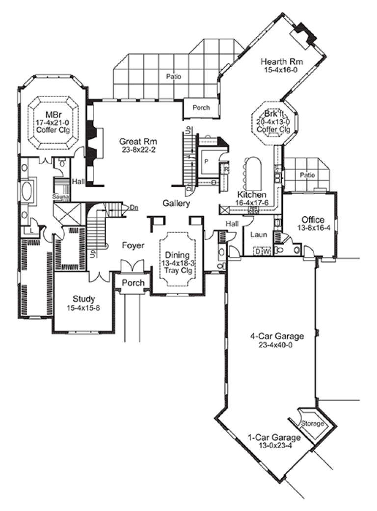 House Plan House Plan #17208 Drawing 1