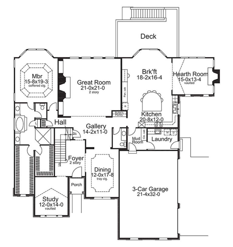 House Plan House Plan #17209 Drawing 1